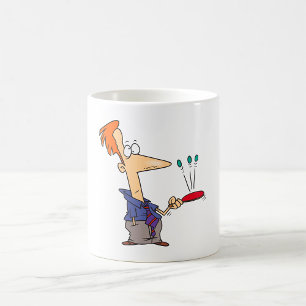 Man Bouncing Balls On A Bat Coffee Mug