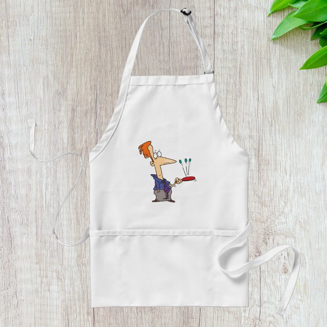 Man Bouncing Balls On A Bat Standard Apron (Creator Uploaded)