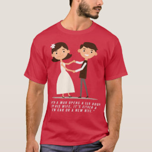 Man Car Tee And Wedding Party Tees