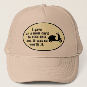 Man Card Scooter Hat