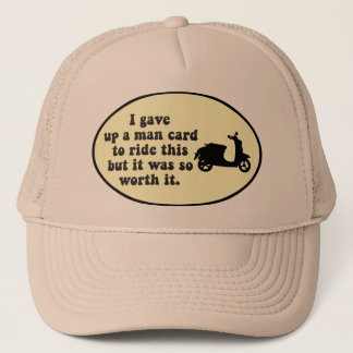 Man Card Scooter Hat