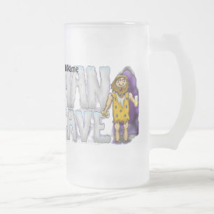 Man Cave Frosty Mug (Customisable)