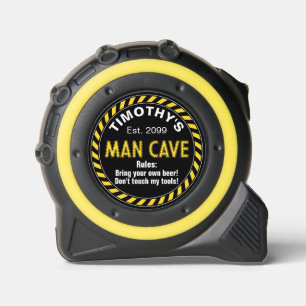 Man Cave Garage Tape Measure Rules 1