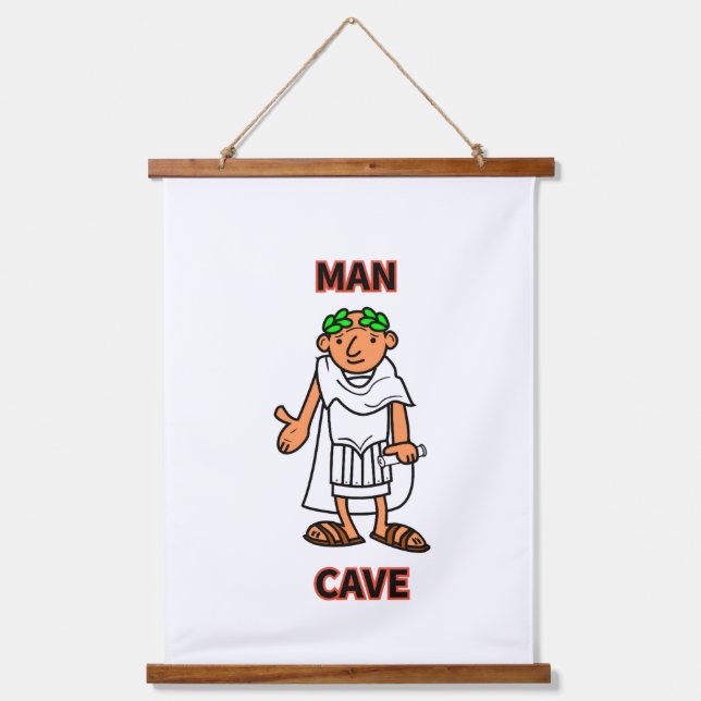 Man Cave Hanging Tapestry (Front)