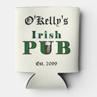 Man Cave Irish Pub Bar Tavern  Can Cooler
