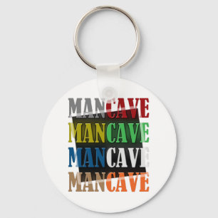 Man Cave Key Ring