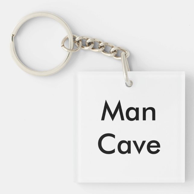 Man Cave Key Ring (Front)
