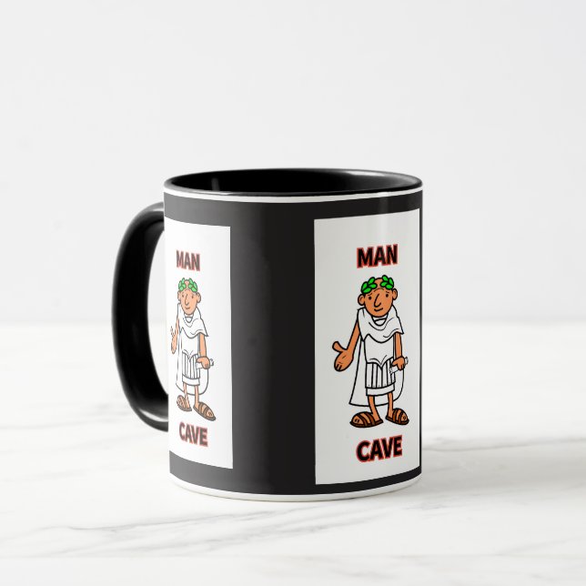 Man Cave Mug (Front Left)