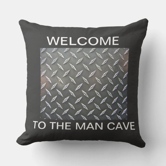 MAN CAVE PILLOW (Front)