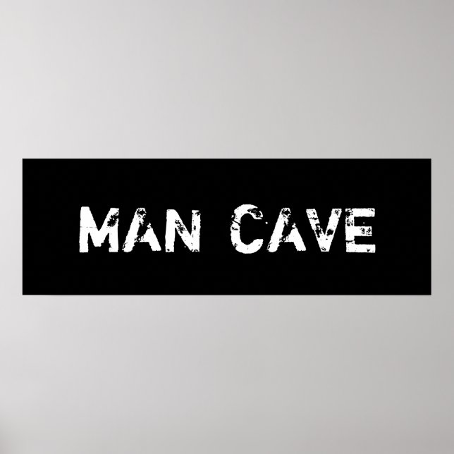 Man Cave Poster (Front)