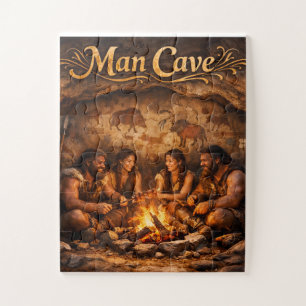 Man cave puzzle/jigsaw/family fun jigsaw puzzle