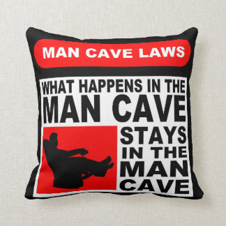 Man Cave Rules Cushion