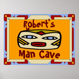 Man Cave Sign (edit name)