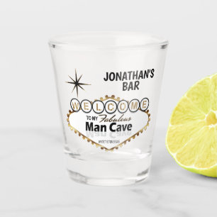 Man Cave - Vegas Style Shot Glass