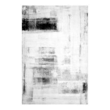 'Man Cave Worthy' Black and White Abstract Art