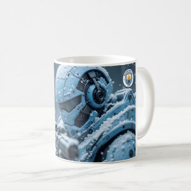 Man City football club mug  (Front Right)