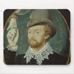 Man clasping hand from a cloud mouse mat