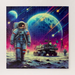 MAN CONQUERS THE MOON 7 JIGSAW PUZZLE