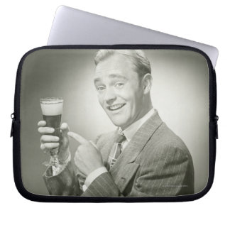 Man Drinking Laptop Sleeve