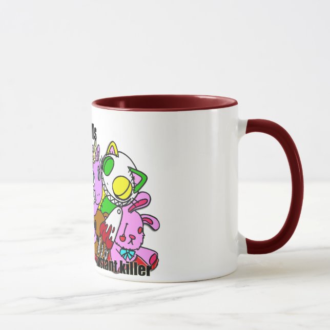 Man-eating and instant killing mug (Right)