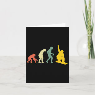 Man Evolution Snowboarder  Card