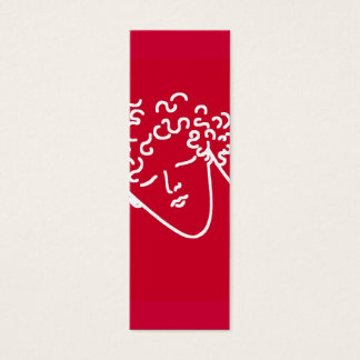 Man face red and white