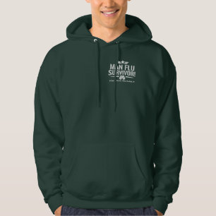 Man Flu Survivor – Battle Tested, Wife Verified Hoodie