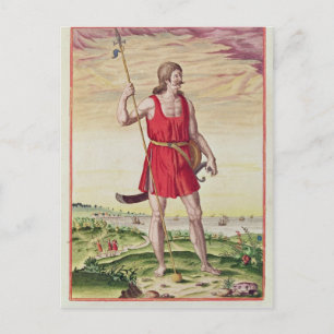 Man from a Neighbouring Tribe to the Picts Postcard