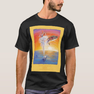 Man From Space whale spout 2 T-Shirt