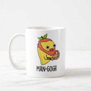 Man-gogh Funny Artist Mango Pun Coffee Mug