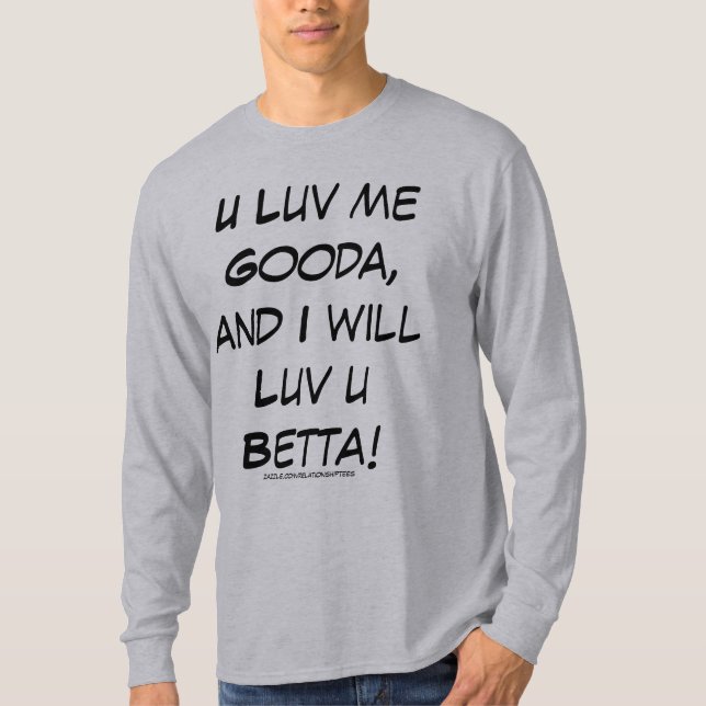Man Good Luv T-Shirt (Front)