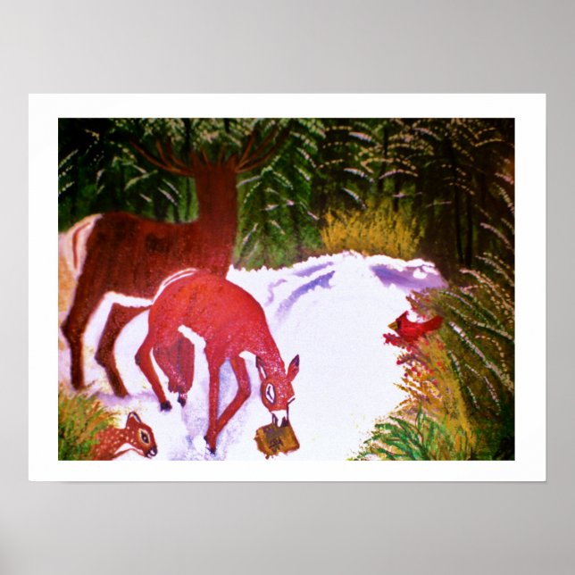 MAN HAS ENTERED THE FOREST poster (Front)