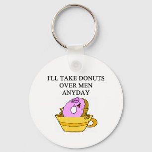 man hating woman joke key ring