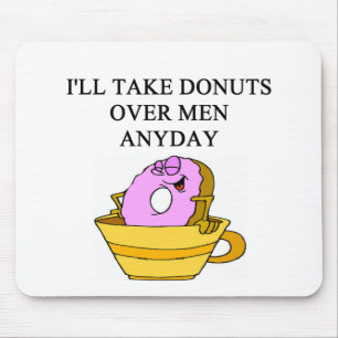 man hating woman joke mouse mat