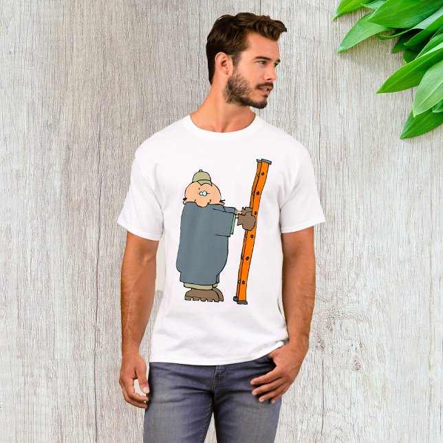 Man Holding A Ladder T-Shirt (Creator Uploaded)