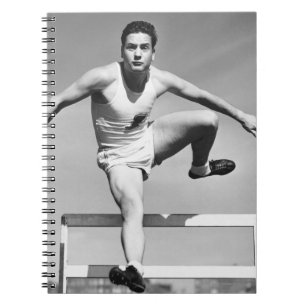 Man Hurdling Notebook