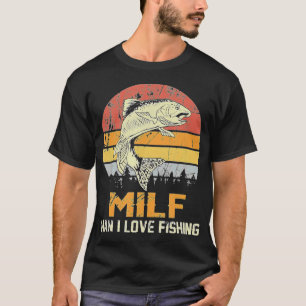 Man I Love Fishing Vintage T-Shirt