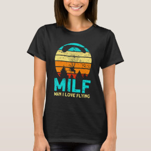Man I Love Flying Paramotor Pilot Paramotoring T-Shirt