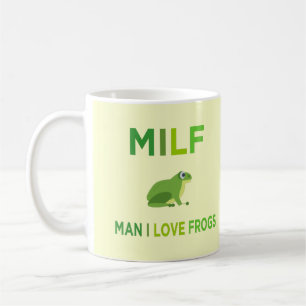 man i love frogs coffee mug