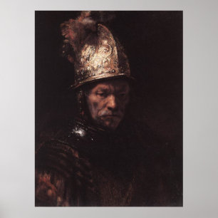 Man in a Golden Helmet Poster
