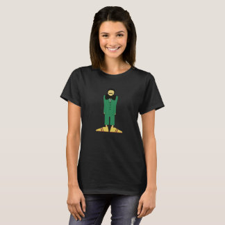  Man in Green Suit Art Retro Abstract T-Shirt