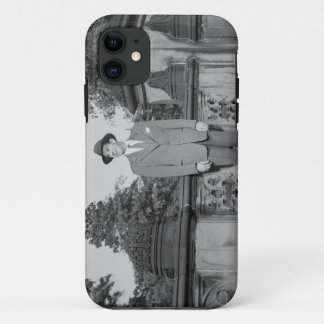 Man in Hat iPhone 11 Case