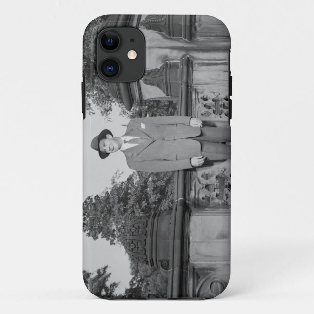 Man in Hat Case-Mate iPhone Case (Back)