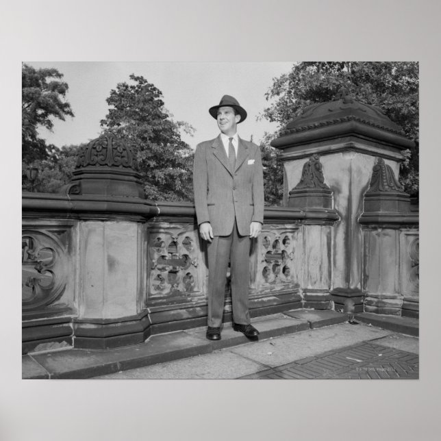 Man in Hat Poster (Front)