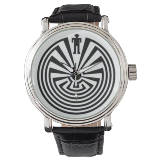 man in maze watch (Front)