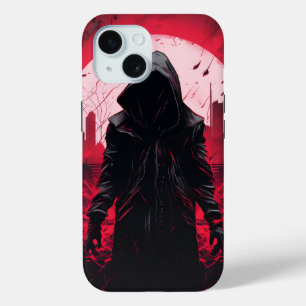 Man in Postapocalyptic World iPhone 15 Case