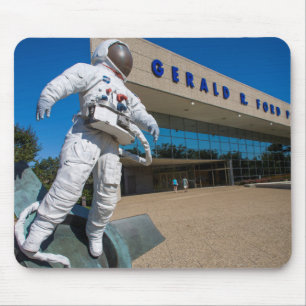Man In Space Sculpture Mouse Mat