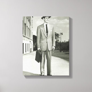 Man in Suit Canvas Print