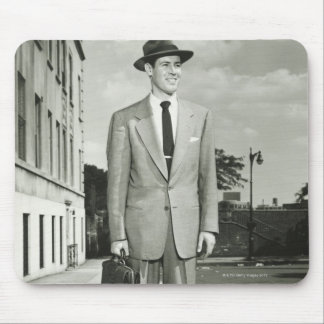 Man in Suit Mouse Mat