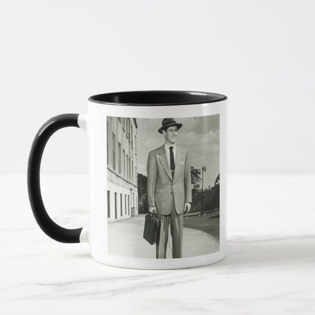 Man in Suit Mug (Left)